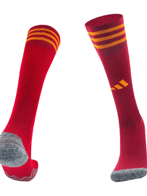 Roma Home Soccer Socks 2023/24