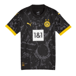 Borussia Dortmund Away Kids Soccer Jerseys Kit 2023/24