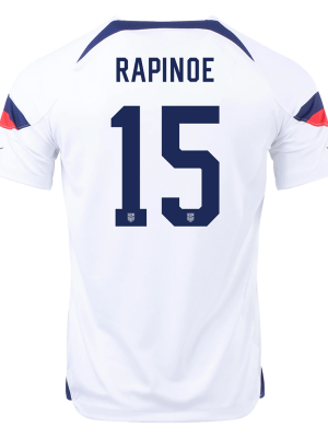 RAPINOE #15 USA Home Jersey World Cup 2022