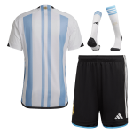 Argentina Home Jerseys Full Kit 2022 - Three Stars