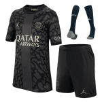 PSG Third Away Kids Soccer Jerseys Full Kit 2023/24