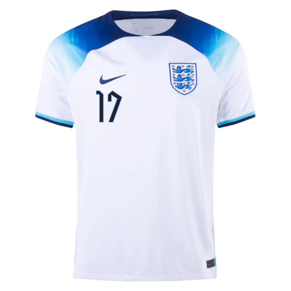 SAKA #17 England Home Jersey World Cup 2022