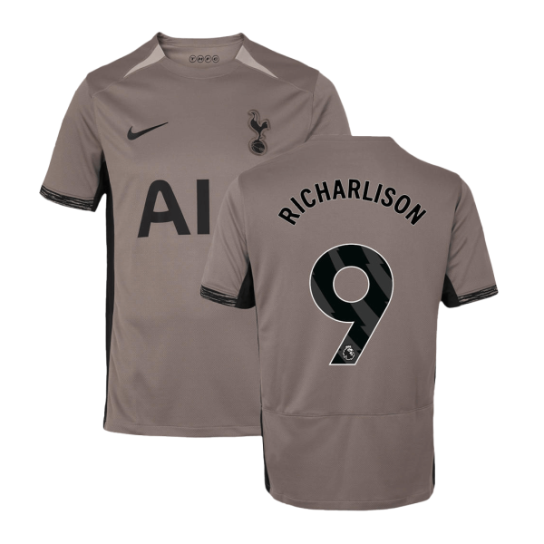 RICHARLISON #9 Tottenham Hotspur Third Away Soccer Jersey 2023/24