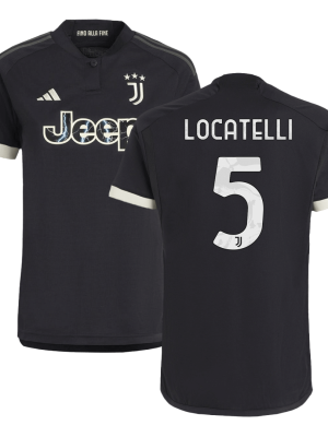 LOCATELLI #5 Juventus Third Away Soccer Jersey 2023/24