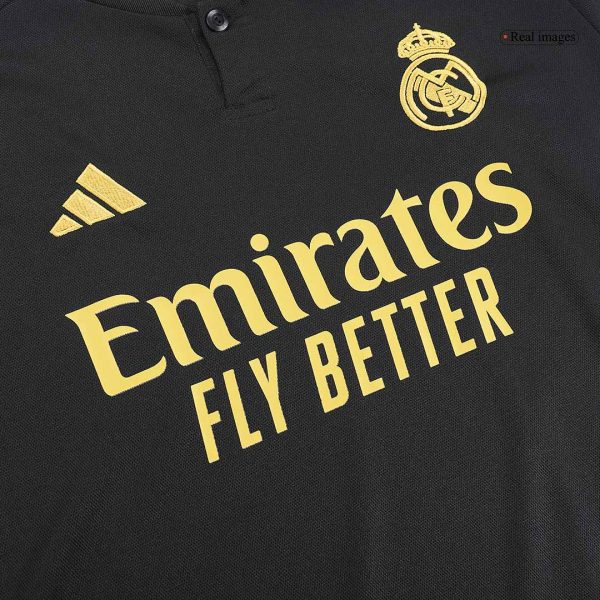 Real Madrid Third Away Long Sleeve Soccer Jersey 2023/24