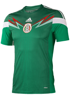 Vintage Soccer Jersey Mexico Home 2014