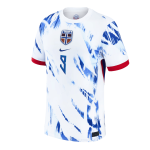 HAALAND #9 Norway Away Soccer Jersey 2024