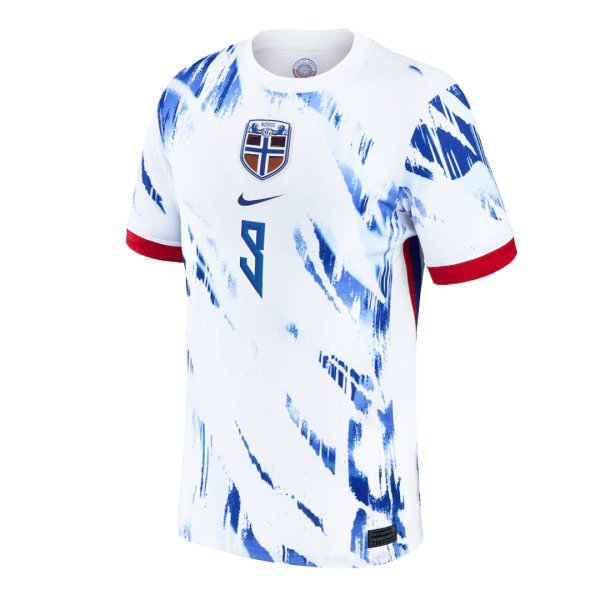 HAALAND #9 Norway Away Soccer Jersey 2024