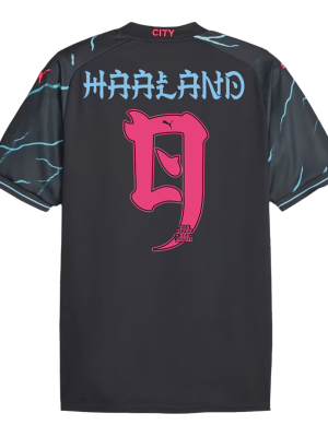 HAALAND #9 Manchester City Japanese Tour Printing Third Away Jersey 2023/24