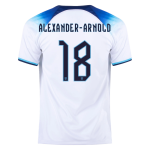 ALEXANDER-ARNOLD #18 England Home Jersey World Cup 2022