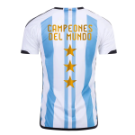 Champions Argentina 3 Stars Home Jersey 2022