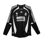 Vintage Soccer Jersey Real Madrid Away Long Sleeve 2006/07