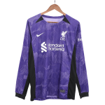 Liverpool Third Away Long Sleeve Soccer Jersey 2023/24