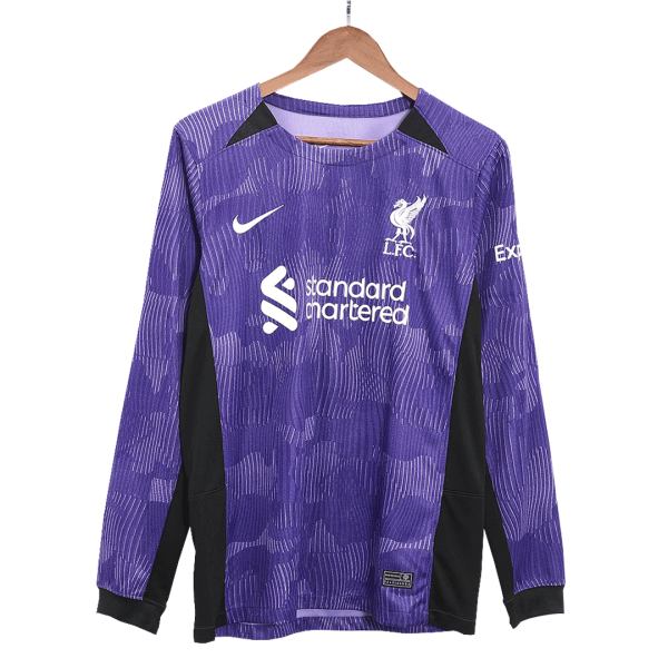 Liverpool Third Away Long Sleeve Soccer Jersey 2023/24