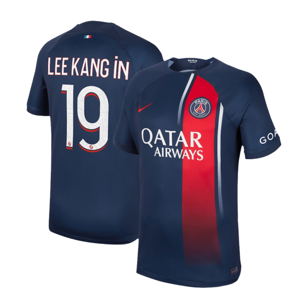 LEE KANG IN #19 PSG Home Jersey 2023/24