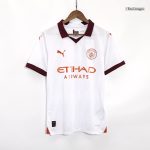 Manchester City Away Authentic Soccer Jersey 2023/24