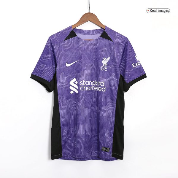 VIRGIL #4 Liverpool Third Away Soccer Jersey 2023/24