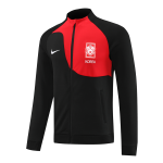 South Korea Track Jacket 2022/23 - Black&Red