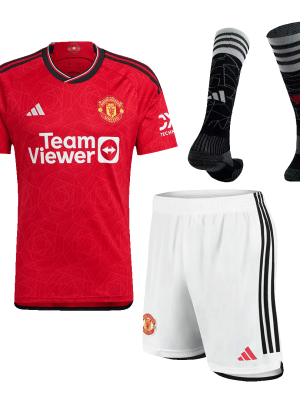 Manchester United Home Jerseys Full Kit 2023/24