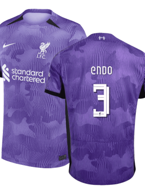 ENDO #3 Liverpool Third Away Soccer Jersey 2023/24 - UCL