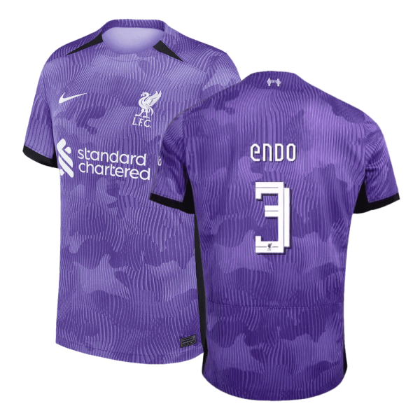 ENDO #3 Liverpool Third Away Soccer Jersey 2023/24 - UCL