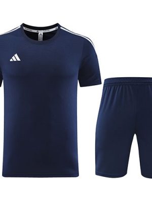 Customize Team Jersey Kit(Shirt+Short) Navy AD02