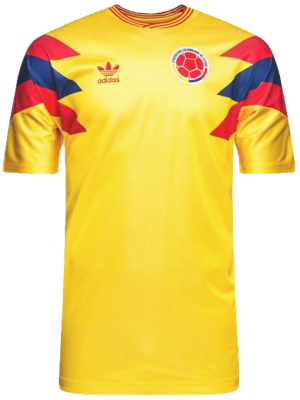 Vintage Soccer Jersey Colombia Home 1990