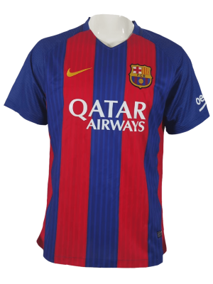 Vintage Soccer Jersey Barcelona Home 2016/17