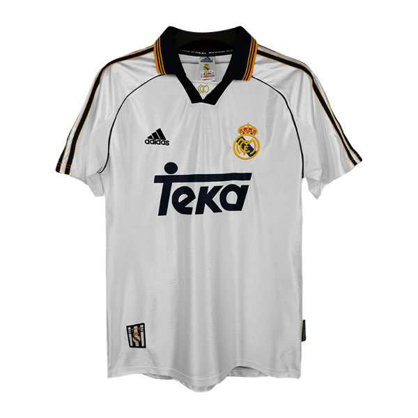 Vintage Soccer Jersey Real Madrid Home 1998/00