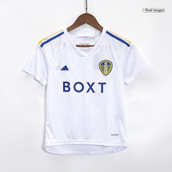 Leeds United Home Kids Jerseys Kit 2023/24