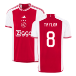 TAYLOR #8 Ajax Home Soccer Jersey 2023/24