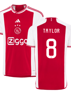 TAYLOR #8 Ajax Home Soccer Jersey 2023/24