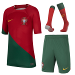 Portugal Home Kids Jerseys Full Kit 2022/23