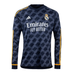 Real Madrid Away Long Sleeve Soccer Jersey 2023/24