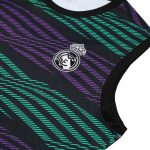 Real Madrid Pre-Match Sleeveless Top 2022/23 Black&Purple&Green