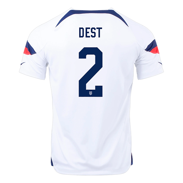 DEST #2 USA Home Jersey World Cup 2022