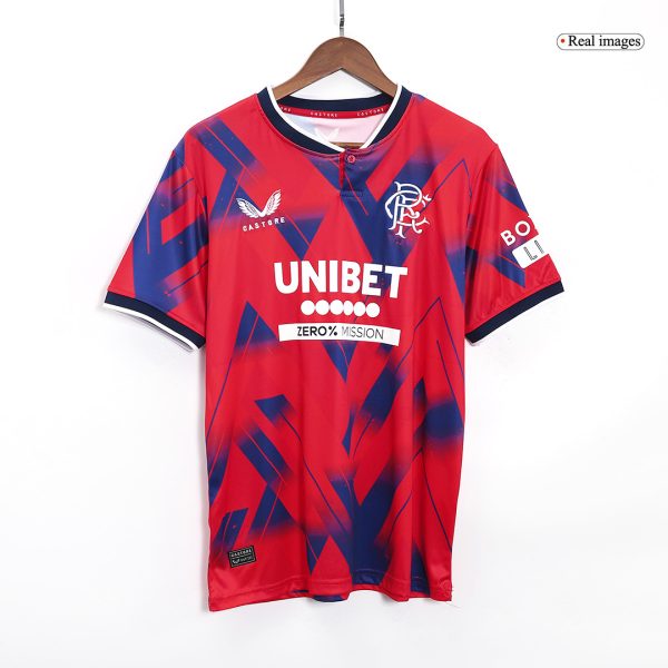 Glasgow Rangers Fourth Away Soccer Jersey 2023/24