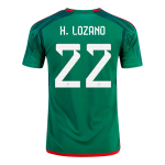 H.LOZANO #22 Mexico Home Jersey World Cup 2022