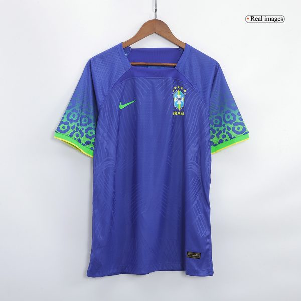 RICHARLISON #9 Brazil Away Authentic Jersey 2022