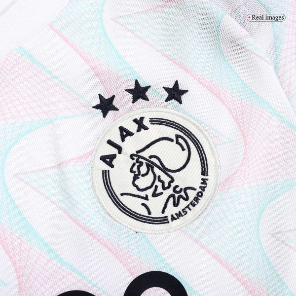 Ajax Away Long Sleeve Soccer Jersey 2023/24