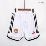 Manchester United Home Authentic Soccer Shorts 2023/24