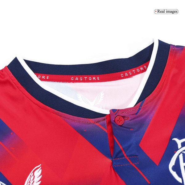 Glasgow Rangers Fourth Away Soccer Jersey 2023/24