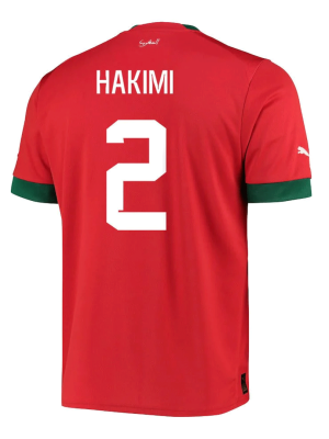 HAKIMI #2 Morocco? Home Jersey World Cup 2022