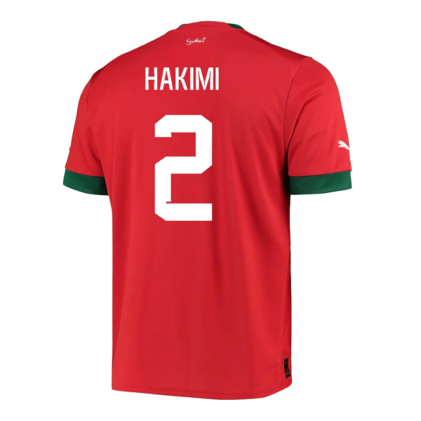 HAKIMI #2 Morocco? Home Jersey World Cup 2022