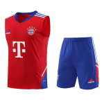 Bayern Munich Jerseys Sleeveless Training Kit 2023/24 Red