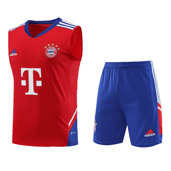 Bayern Munich Jerseys Sleeveless Training Kit 2023/24 Red