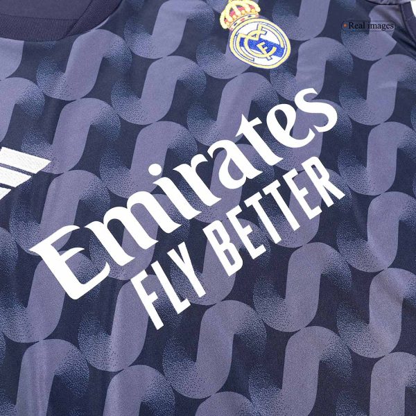 Real Madrid Away Long Sleeve Soccer Jersey 2023/24