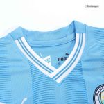 Manchester City Home Kids Jerseys Full Kit 2023/24