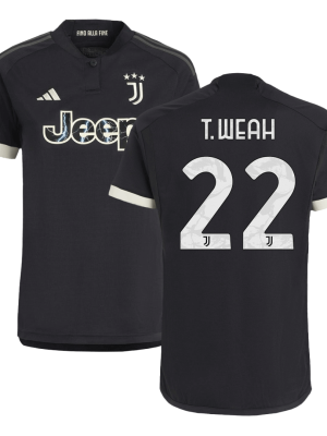 T.WEAH #22 Juventus Third Away Soccer Jersey 2023/24