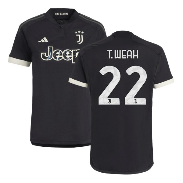 T.WEAH #22 Juventus Third Away Soccer Jersey 2023/24